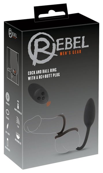 Rebel Penis- ja Kivesrengas Anaalitapilla
