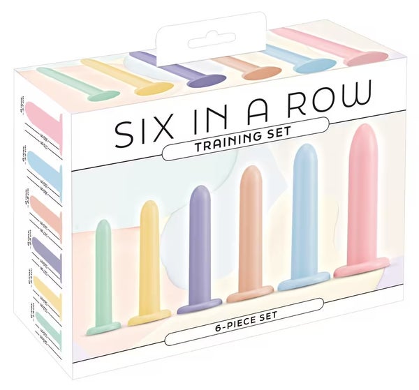 Six on A Row - venytysharjoittelusetti (6 kpl)