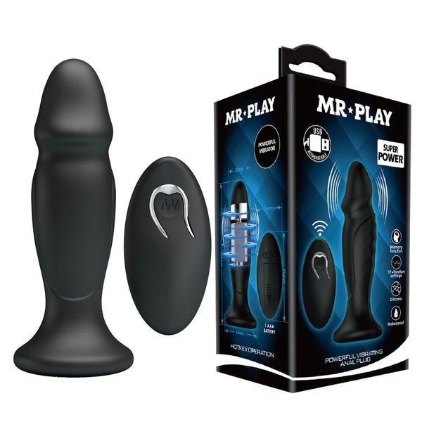 Mr. Play - Kauko-ohjattava anaalitappi