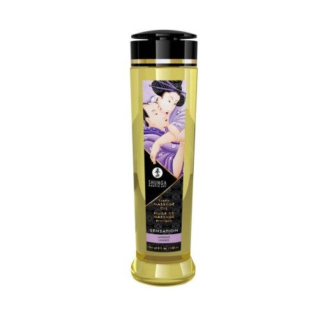 Shunga&nbsp;Erotic Hieronta&ouml;ljy 240&nbsp;ml&nbsp;Lavender