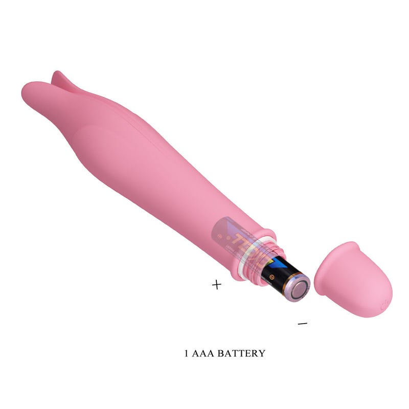 Edward - tehokas minivibraattori (vaaleanpunainen)