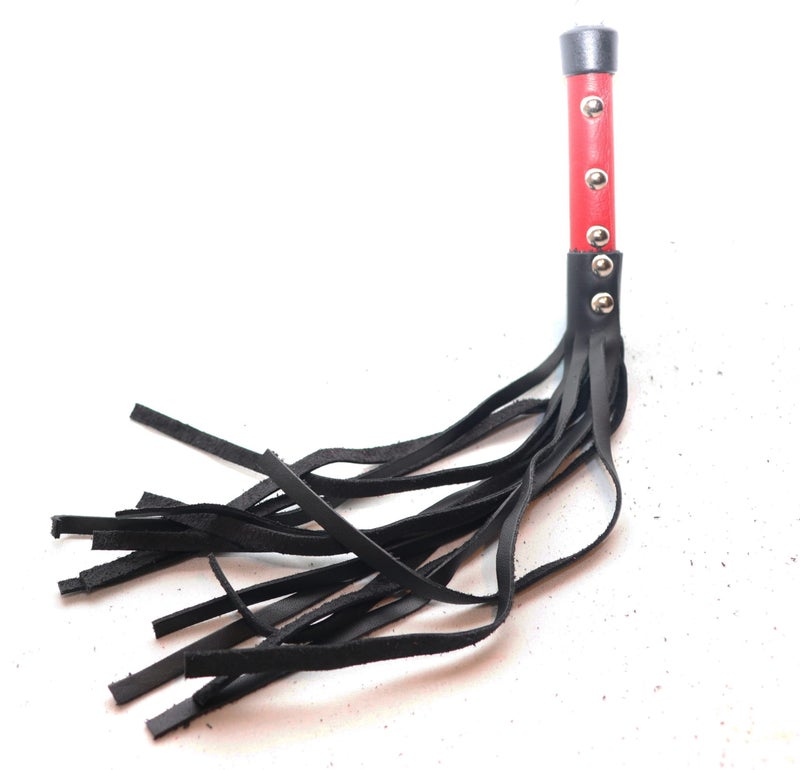 JoyFactory Pieni nahkaruoska, punainen niiteill&auml;